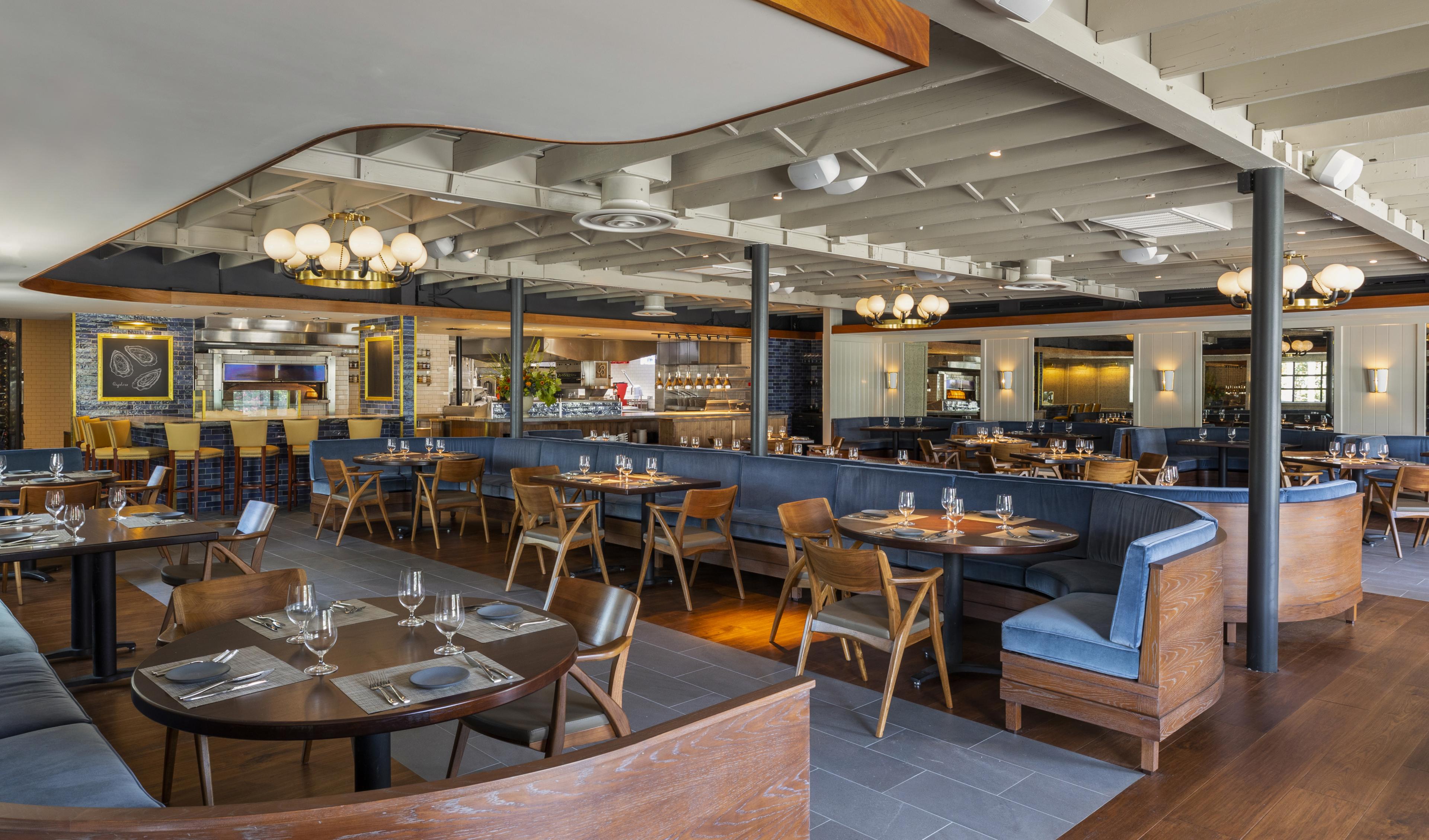 The main dining room at Bludorn