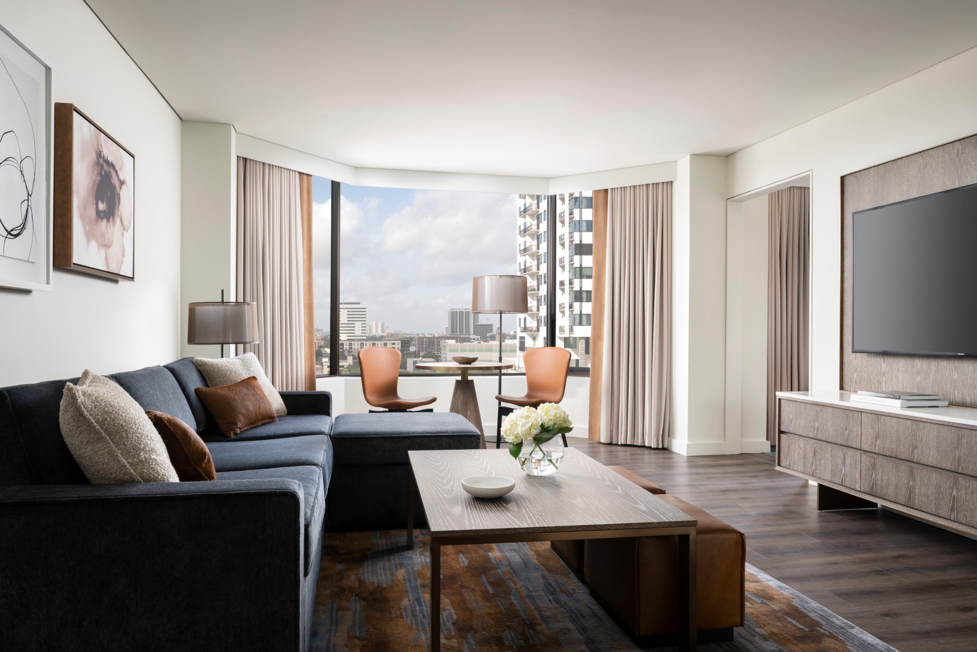 A room with a view at Four Seasons Hotel Houston