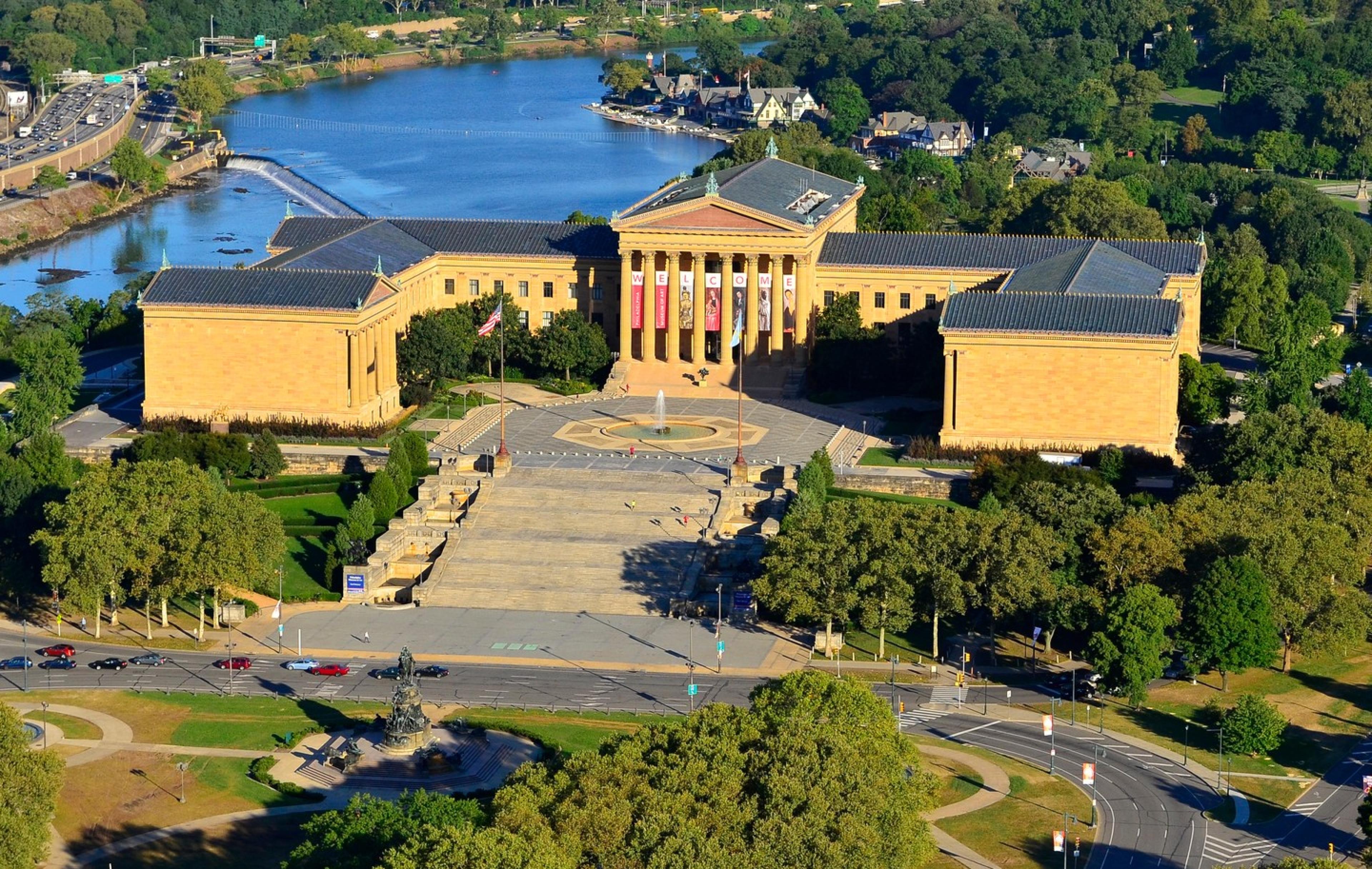 Exterior of the museum