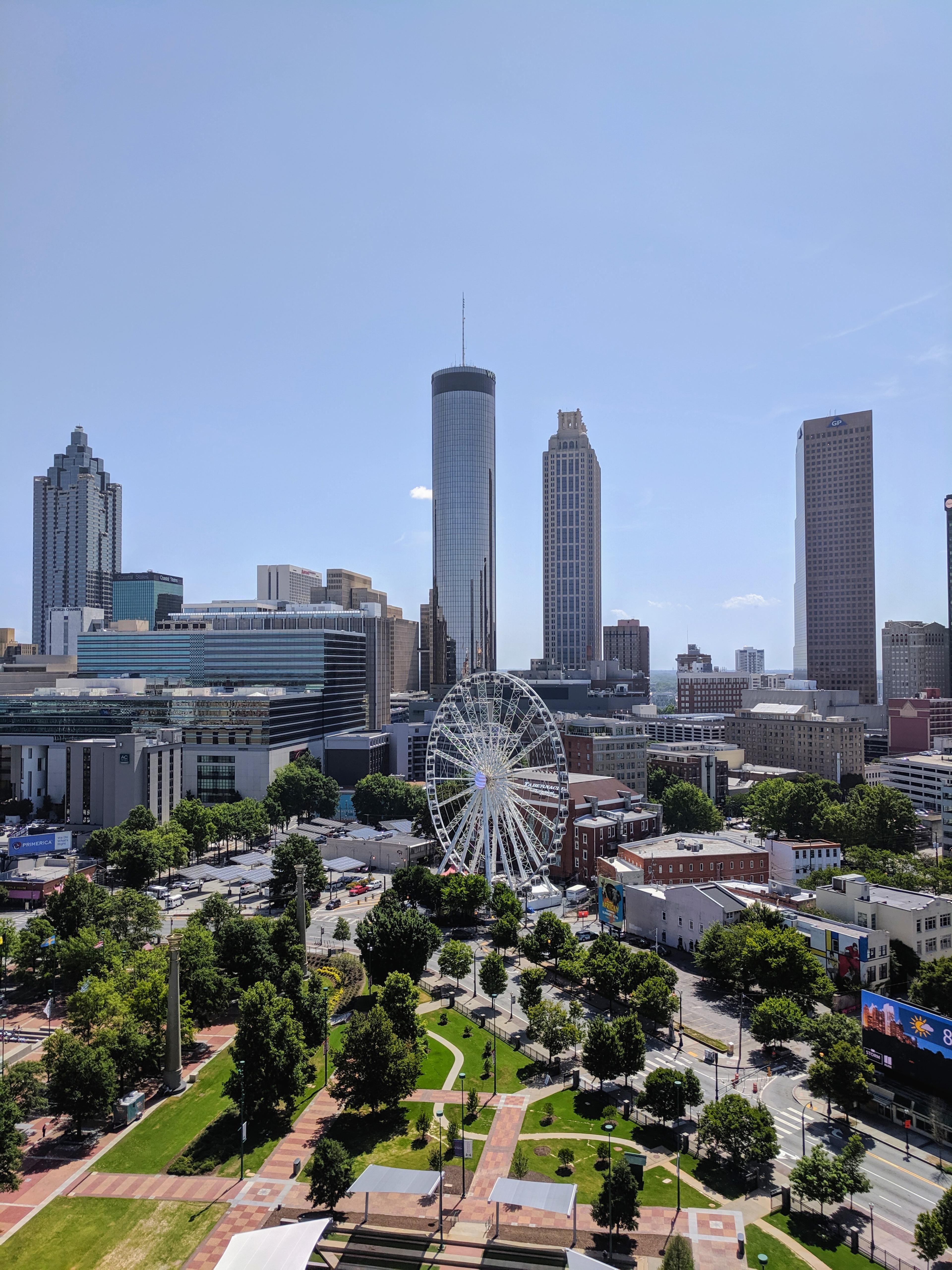 skyline of atlanta in daytime