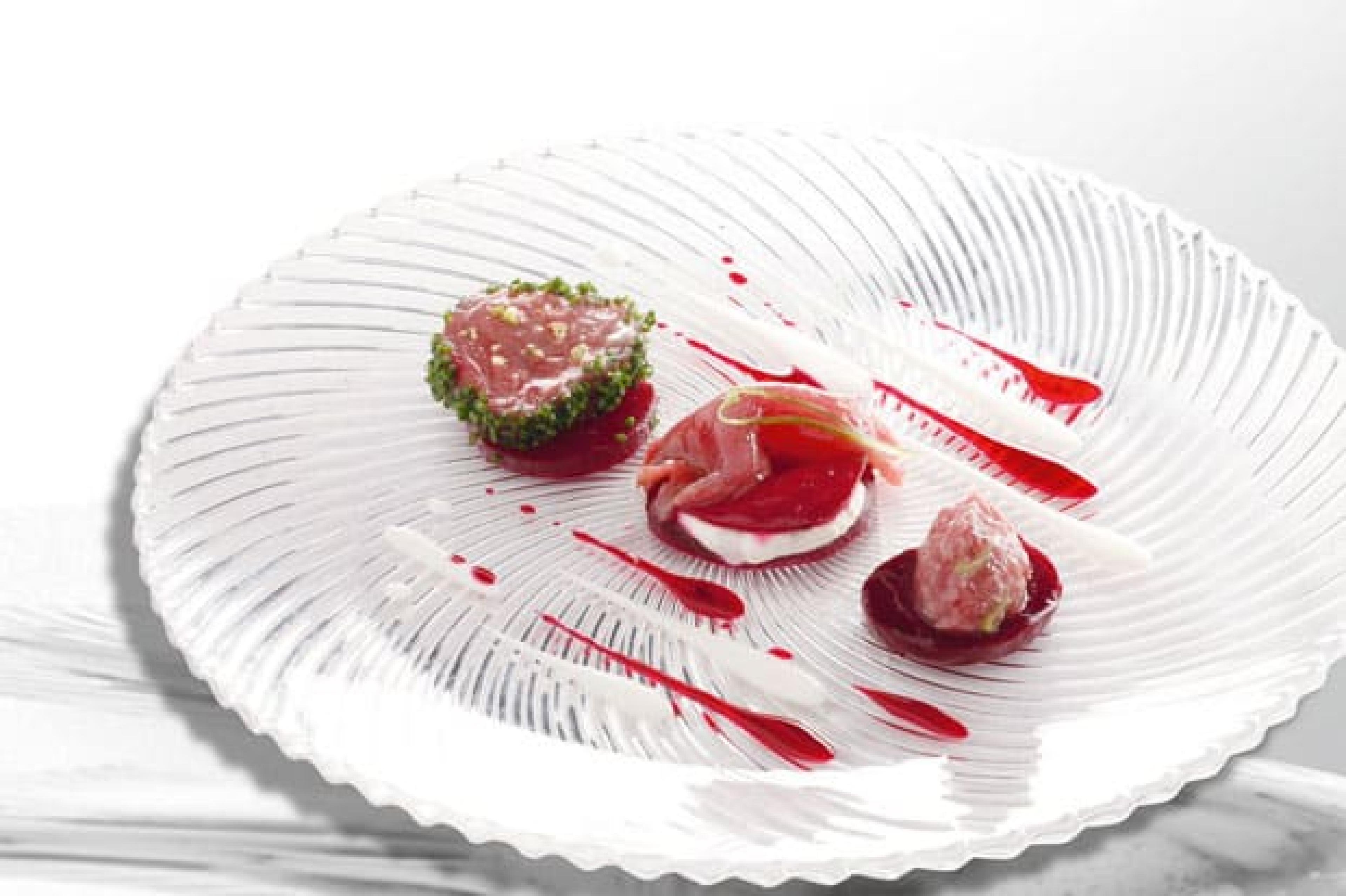 Food at Tantris, Munich, Germany