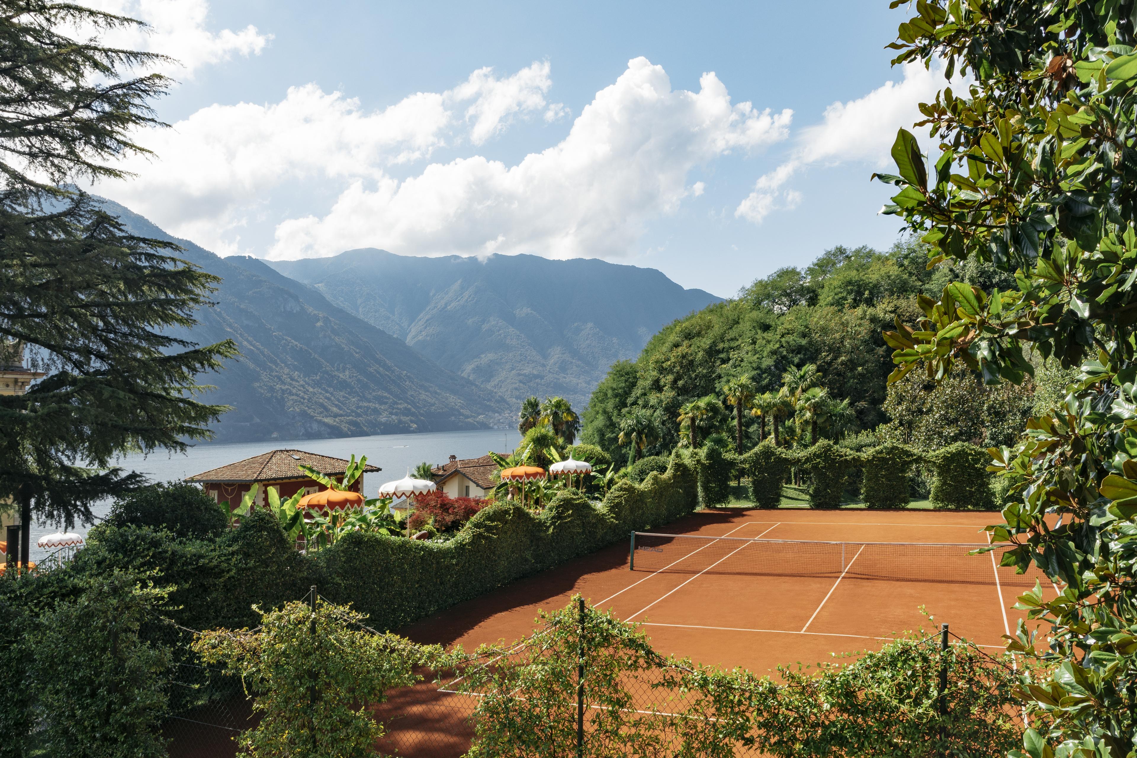 Grand Hotel Tremezzo tennis court