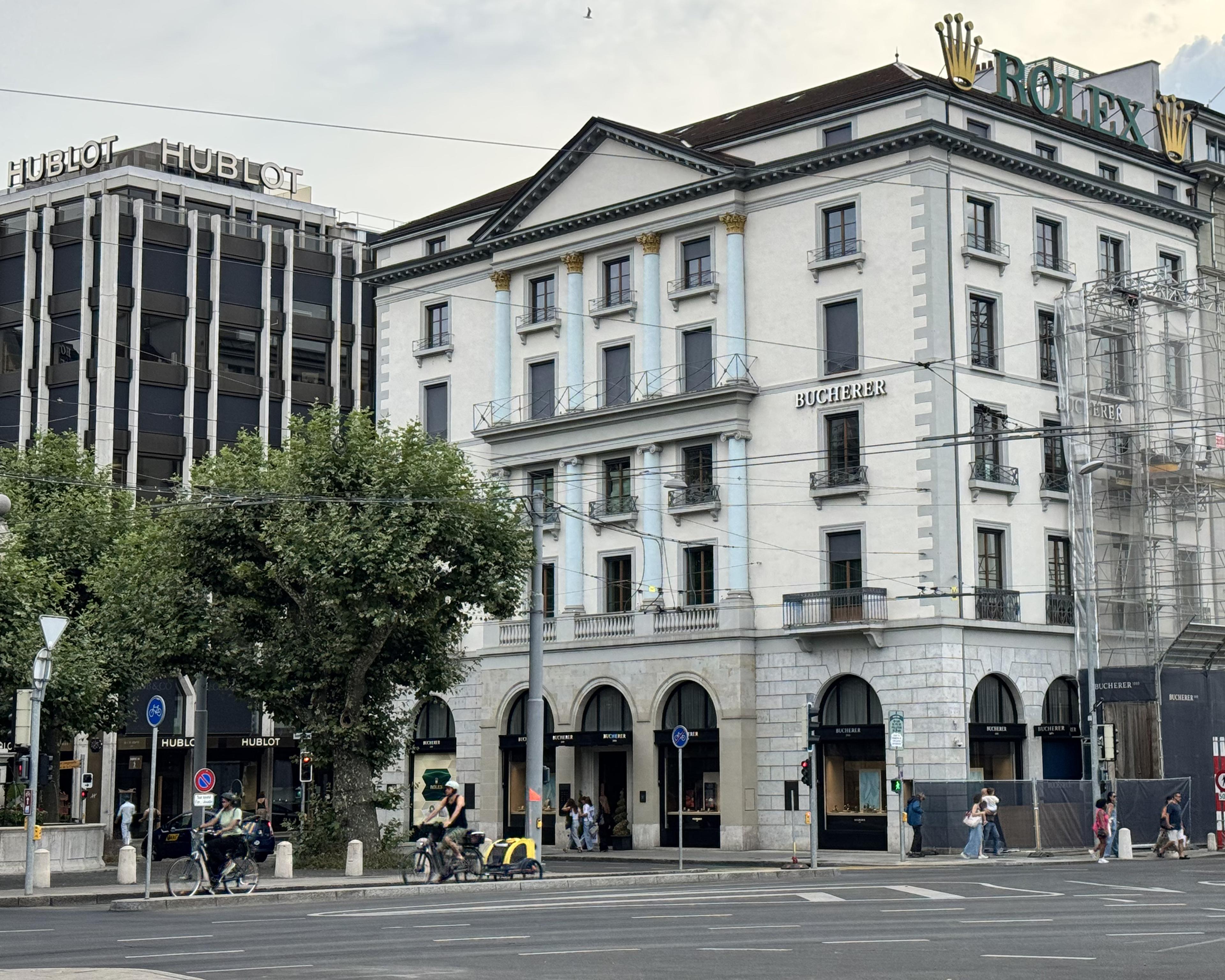 bucherer store in geneva 