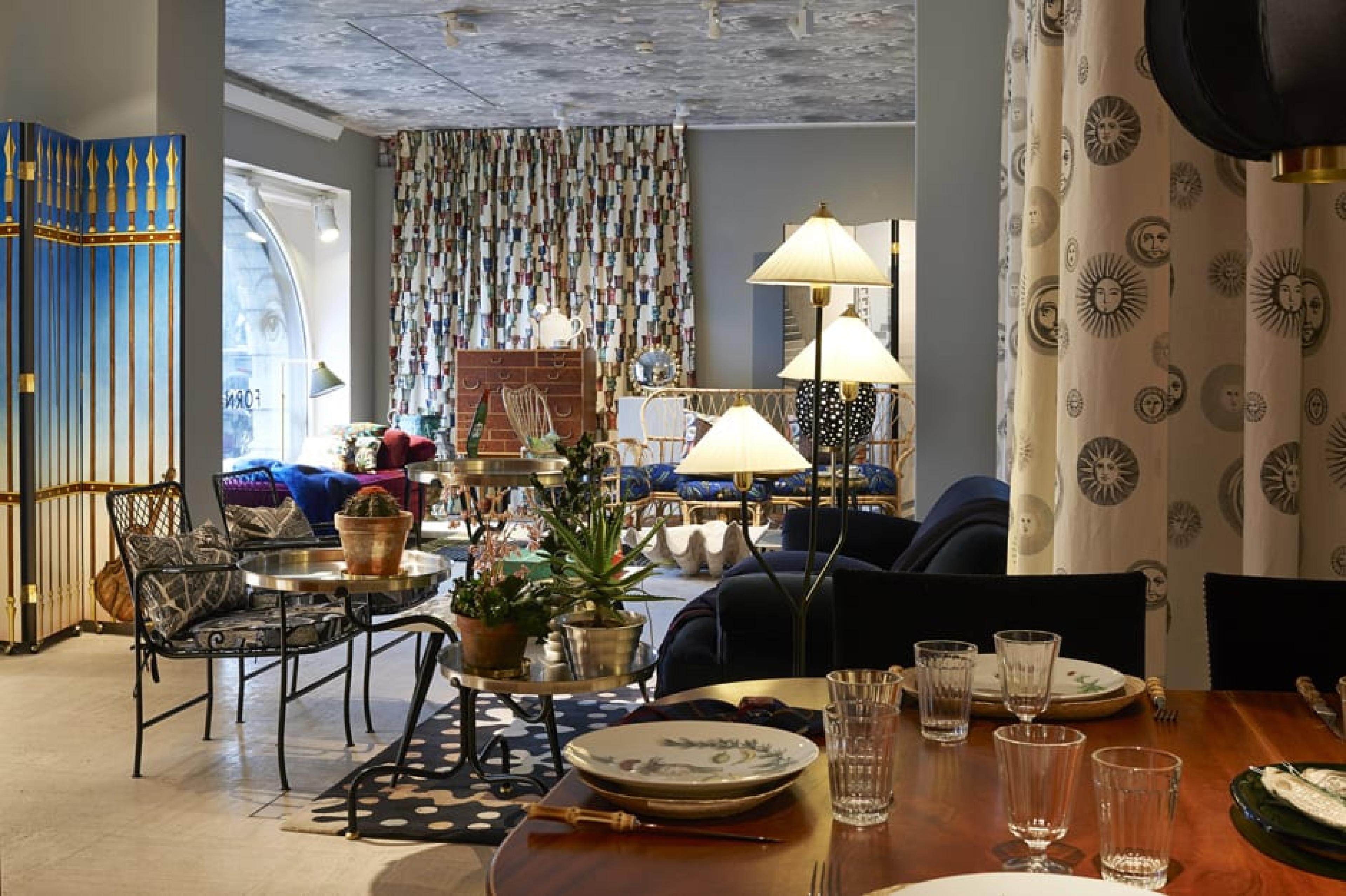 Dinning Area at Svenskt Tenn, Stockholm, Sweden