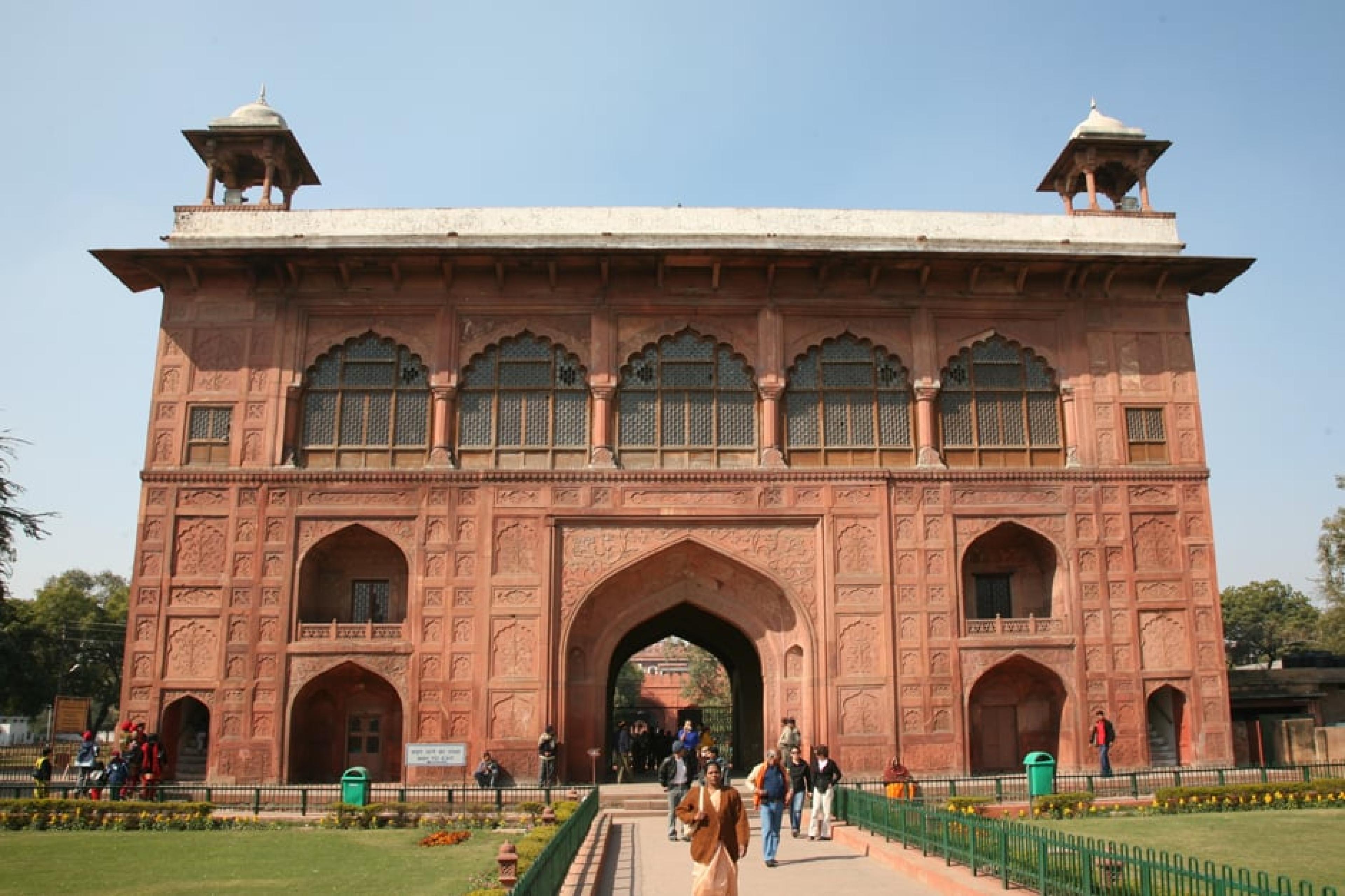 Fort at Red Fort, Delhi, India - Courtesy Hans A. Rosbach