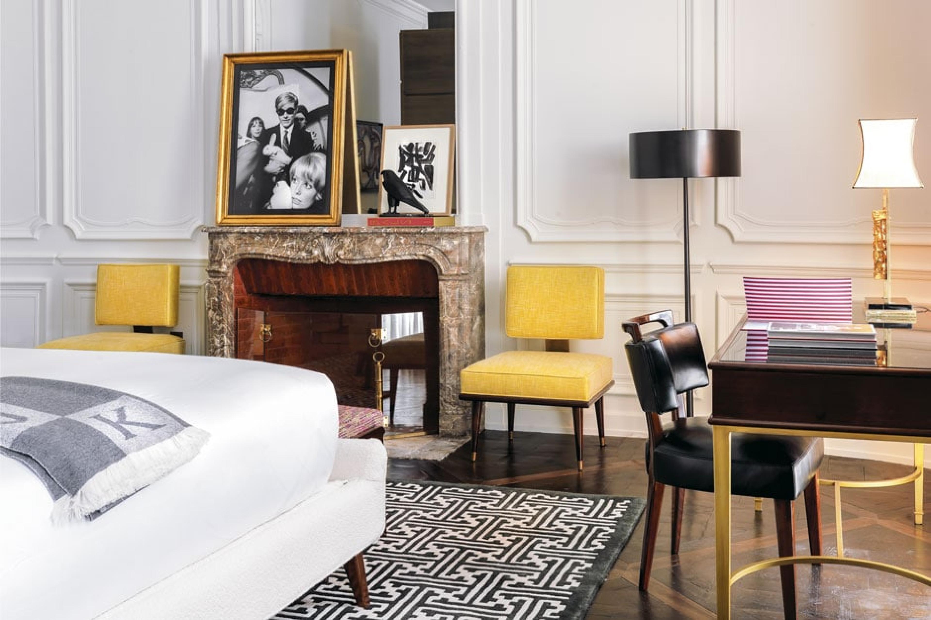 A bedroom at the J.K. Place Paris