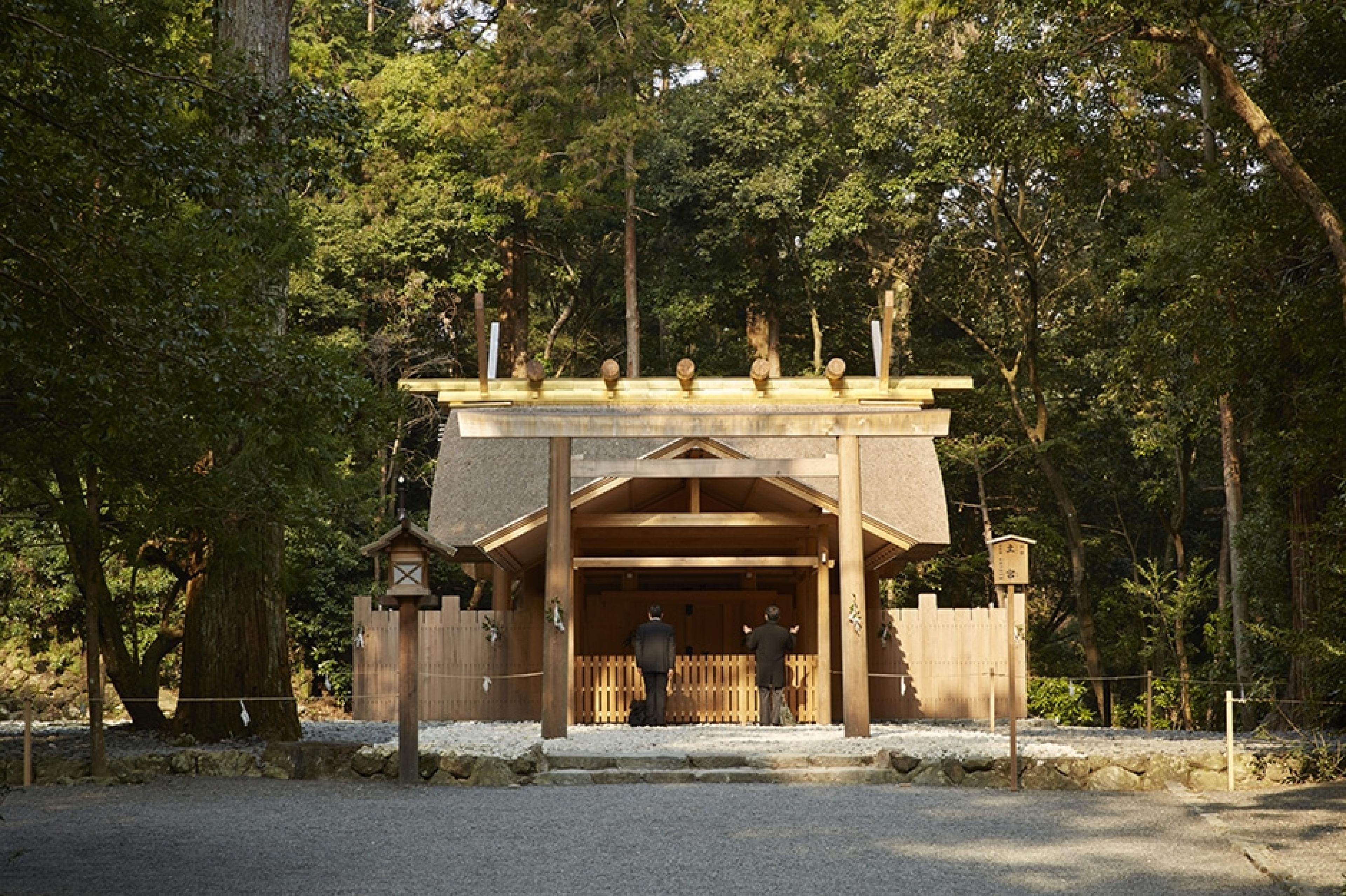 shrine in the woods