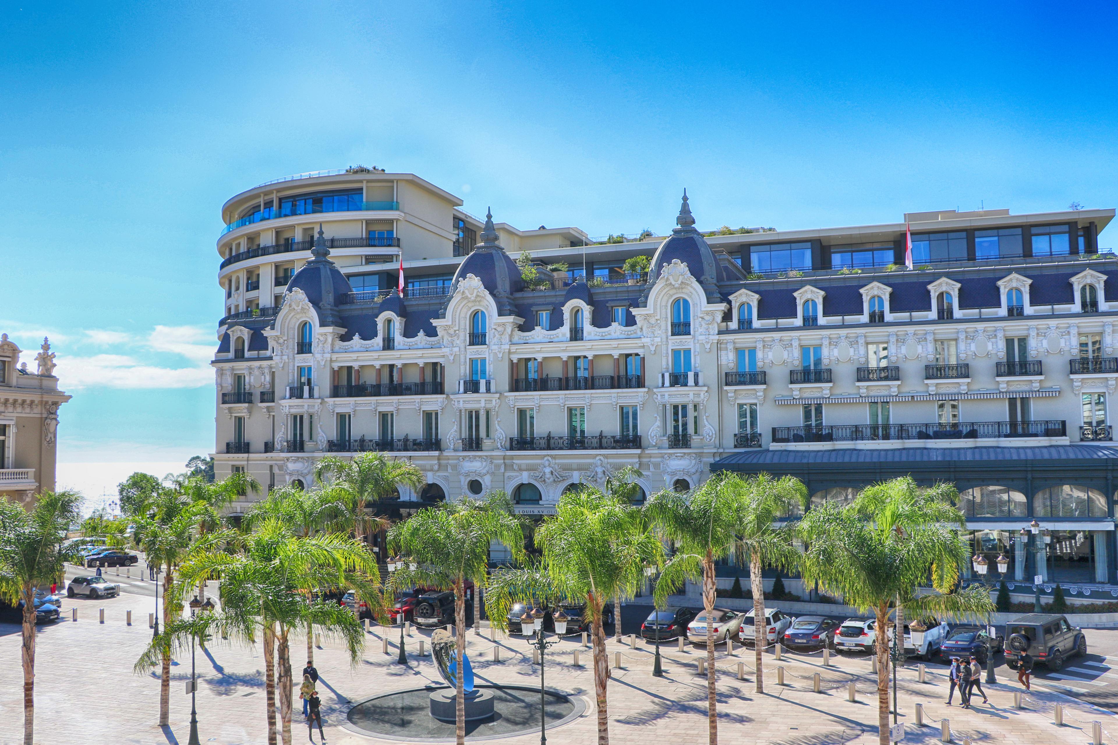 exterior of grand bell epoque hotel