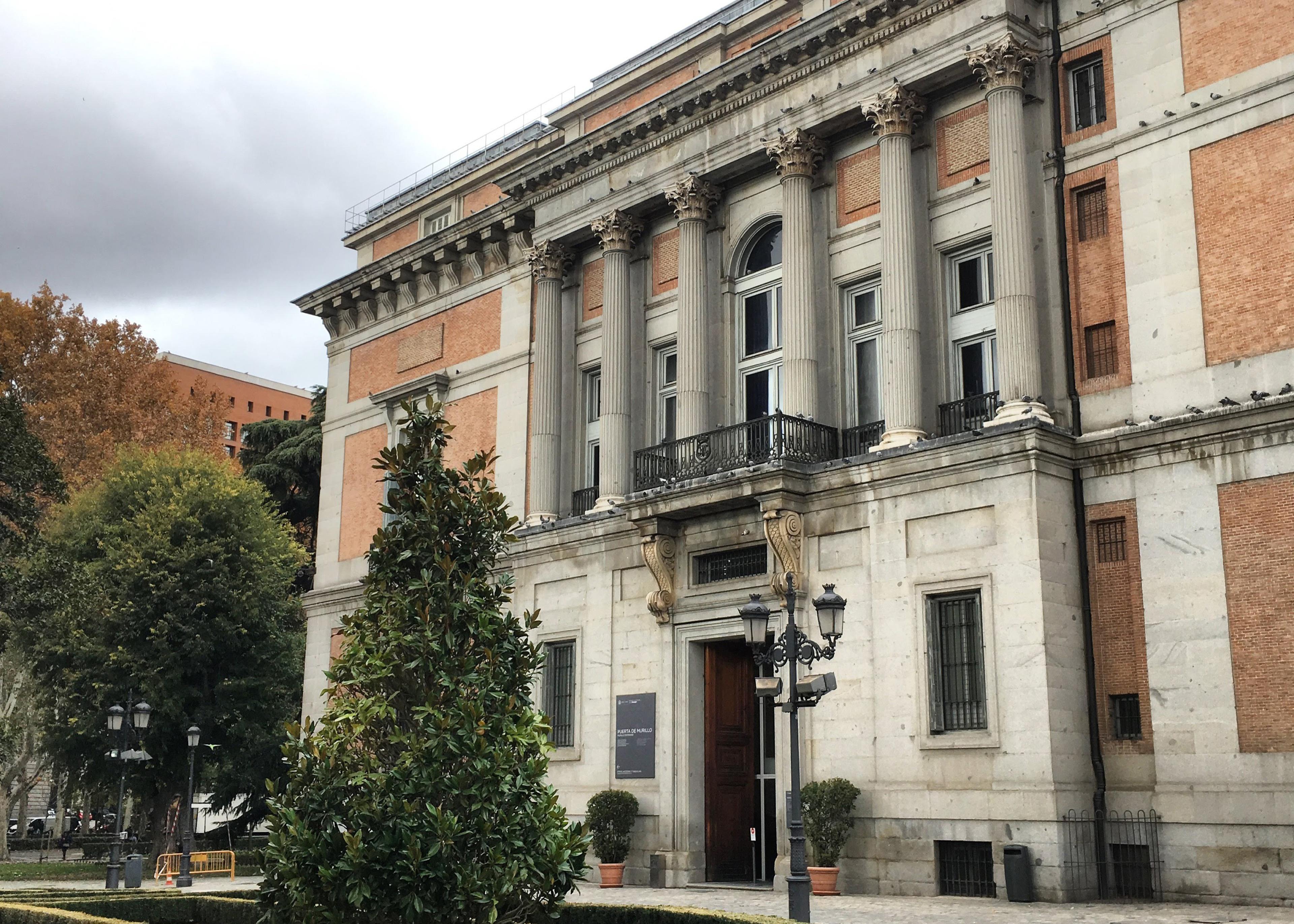 exterior of brick and stone museum building