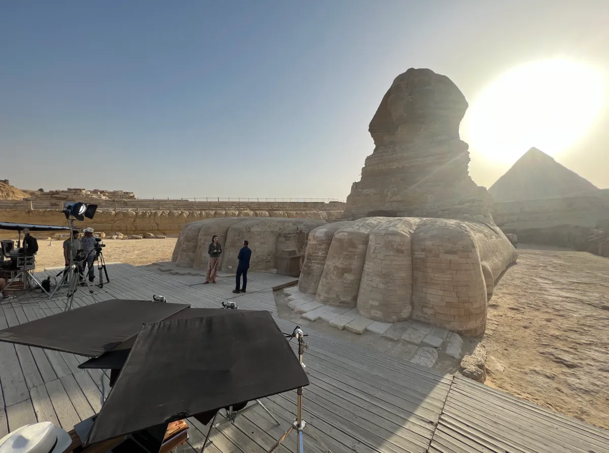 Up Close and Personal with The Great Sphinx of Giza