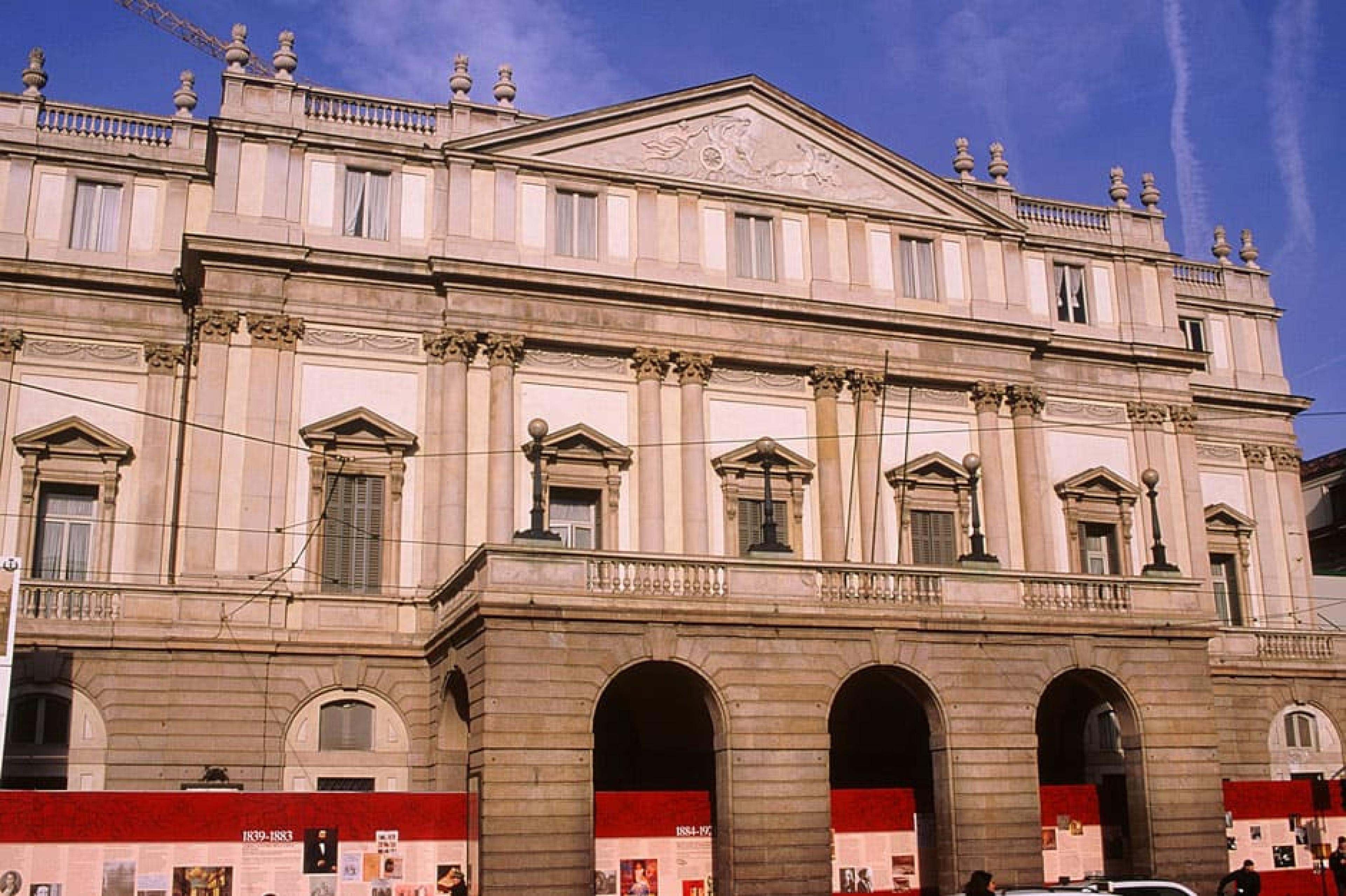 Exterior View-Teatro Alla Scala ,Milan, Italy