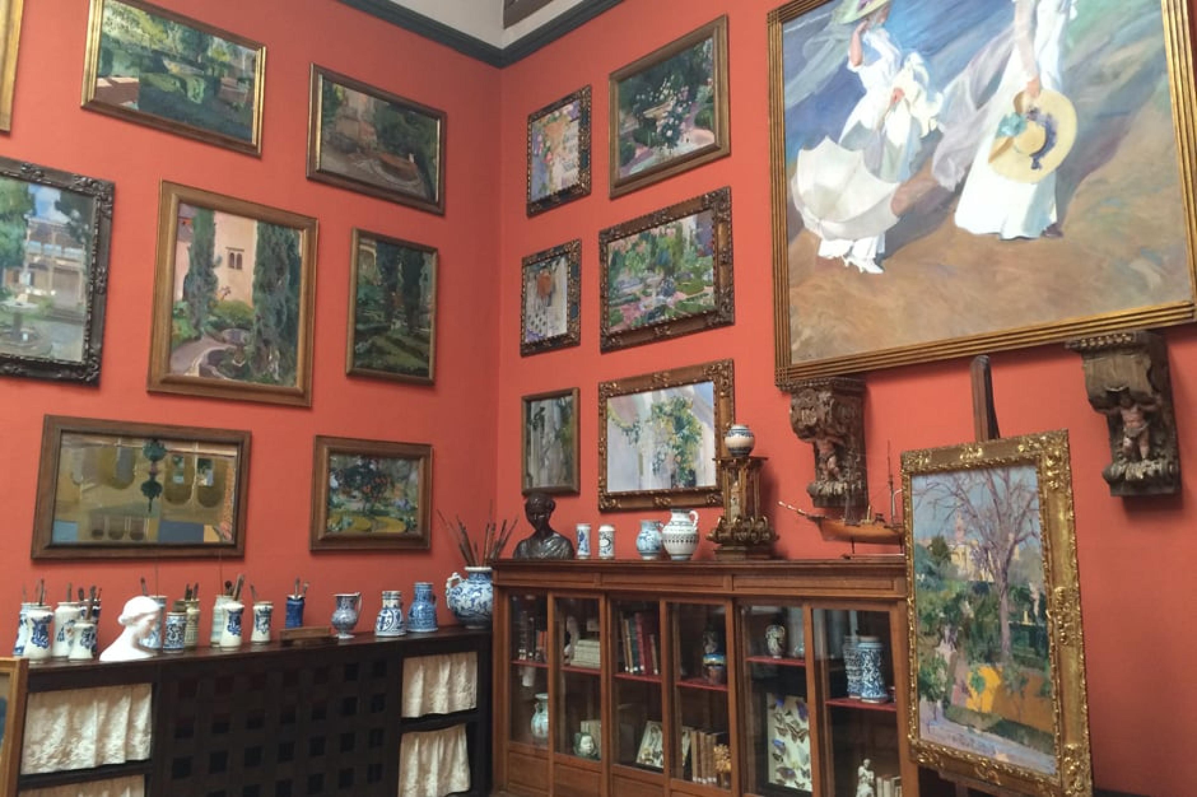 Enterior View-Sorolla Museum at Madrid, Spain